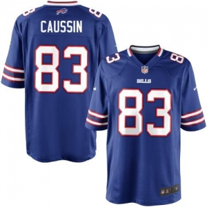 Nike Youth Buffalo Bills Mike Caussin Team Color Game Jersey