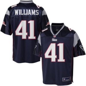 Pro Line Men's New England Patriots Malcolm Williams Team Color