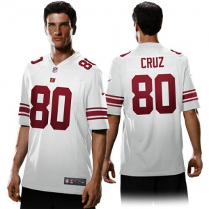 Nike Victor Cruz New York Giants Game Jersey - White