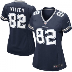 Nike Jason Witten Dallas Cowboys Youth Girls Game Jersey - Navy