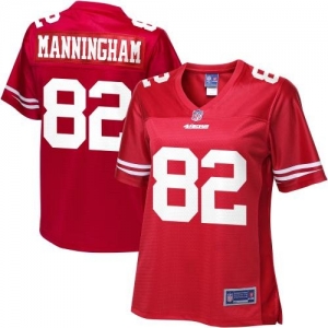 Pro Line Women's San Francisco 49ers Mario Manningham Team Color