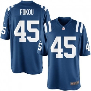 Nike Youth Indianapolis Colts Moise Fokou Team Color Game Jersey