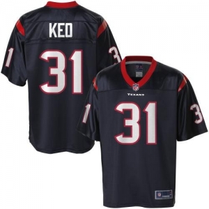 Pro Line Men's Houston Texans Shiloh Keo Team Color Jersey