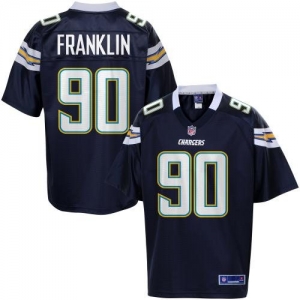 Pro Line Men's San Diego Chargers Aubrayo Franklin Team Color Je