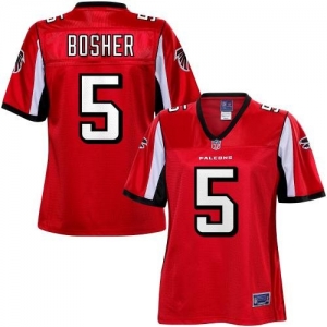 Pro Line Women's Atlanta Falcons Matt Bosher Team Color Jersey