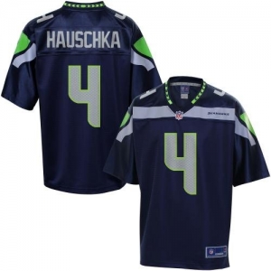 Pro Line Men's Seattle Seahawks Steven Hauschka Team Color Jerse