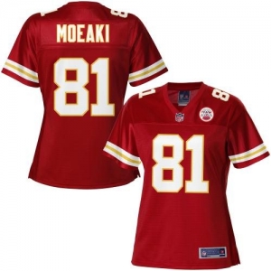 Pro Line Women's Kansas City Chiefs Tony Moeaki Team Color Jerse