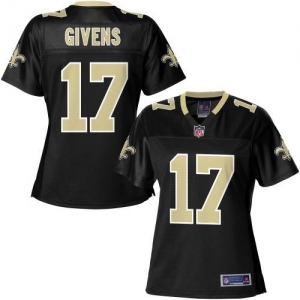 Pro Line Women's New Orleans Saints Chris Givens Team Color Jers