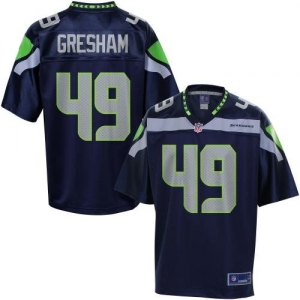 Pro Line Men's Seattle Seahawks Clint Gresham Team Color Jersey