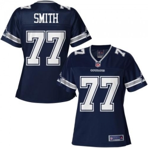 Pro Line Women's Dallas Cowboys Tyron Smith Team Color Jersey