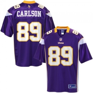 Pro Line Men's Minnesota Vikings John Carlson Team Color Jersey