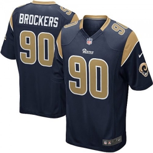 Nike Michael Brockers St. Louis Rams Youth Game Jersey - Navy Bl