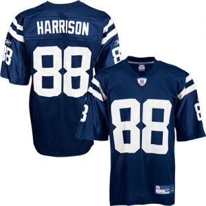 Reebok NFL Equipment Indianapolis Colts #88 Marvin Harrison Roya