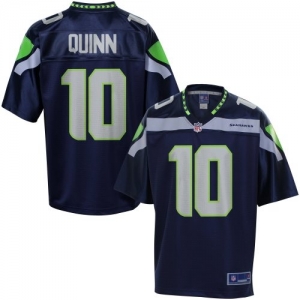 Pro Line Men's Seattle Seahawks Brady Quinn Team Color Jersey