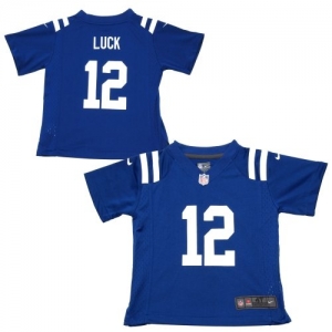 Nike Andrew Luck Indianapolis Colts Toddler Game Jersey - Royal