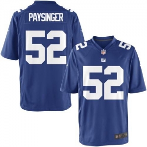 Nike Youth New York Giants Spencer Paysinger Team Color Game Jer