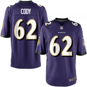 Nike Youth Baltimore Ravens Terrence Cody Team Color Game Jersey