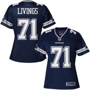 Pro Line Women's Dallas Cowboys Nate Livings Team Color Jersey