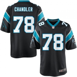 Nike Youth Carolina Panthers Nate Chandler Team Color Game Jerse