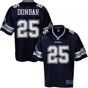 Pro Line Men's Dallas Cowboys Lance Dunbar Team Color Jersey