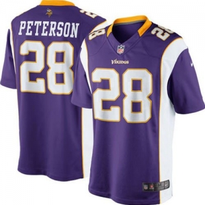 Nike Adrian Peterson Minnesota Vikings Youth The Limited Jersey