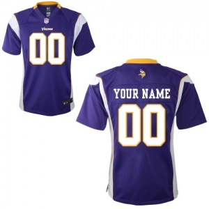 Nike Minnesota Vikings Infant Customized Team Color Game Jersey