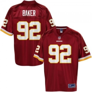 Pro Line Men's Washington Redskins Chris Baker Team Color Jersey