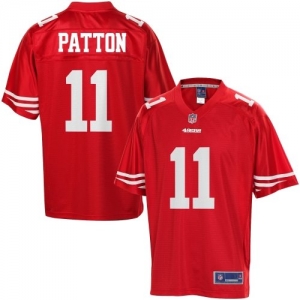 Pro Line Men's San Francisco 49ers Quinton Patton Team Color Jer