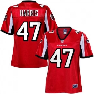 Pro Line Women's Atlanta Falcons Josh Harris Team Color Jersey