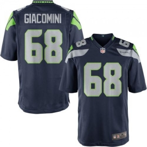 Nike Youth Seattle Seahawks Breno Giacomini Team Color Game Jers