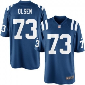 Nike Youth Indianapolis Colts Seth Olsen Team Color Game Jersey