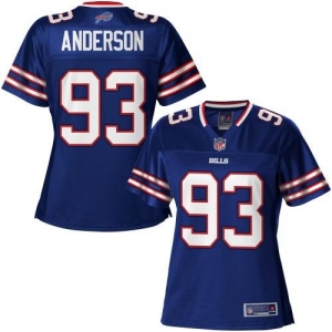 Pro Line Women's Buffalo Bills Mark Anderson Team Color Jersey