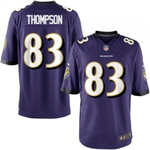 Nike Youth Baltimore Ravens Deonte Thompson Team Color Game Jers