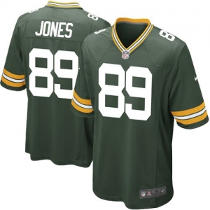 Nike James Jones Green Bay Packers Game Jersey - Green