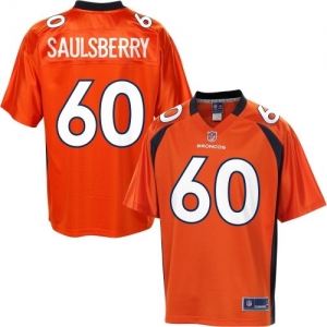 Pro Line Men's Denver Broncos Quentin Saulsberry Team Color Jers