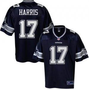 Pro Line Men's Dallas Cowboys Dwayne Harris Team Color Jersey