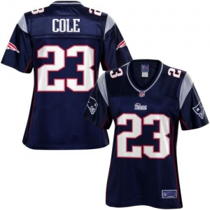 Pro Line Women's New England Patriots Marquice Cole Team Color J