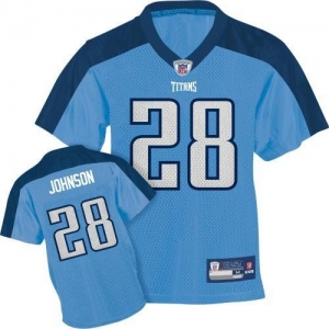 Reebok NFL Equipment Tennessee Titans #28 Chris Johnson Toddler