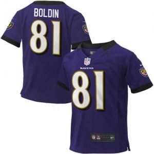 Nike Anquan Boldin Baltimore Ravens Infant Game Jersey - Purple