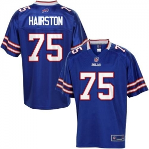 Pro Line Men's Buffalo Bills Chris Hairston Team Color Jersey