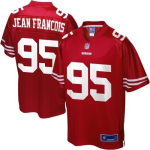 Pro Line Men's San Francisco 49ers Ricky Jean-Francois Team Colo