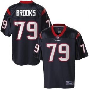 Pro Line Men's Houston Texans Brandon Brooks Team Color Jersey