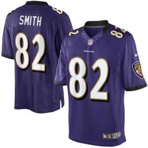 Nike Torrey Smith Baltimore Ravens The Limited Jersey - Purple