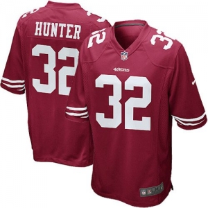 Nike Kendall Hunter San Francisco 49ers Game Jersey - Scarlet