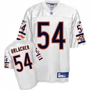 Reebok Chicago Bears Brian Urlacher Replica White Jersey