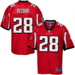 Pro Line Men's Atlanta Falcons Thomas Decoud Team Color Jersey