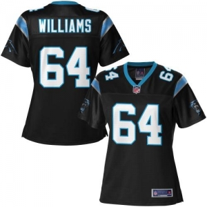 Pro Line Women's Carolina Panthers Zach Williams Team Color Jers