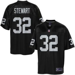 Pro Line Men's Oakland Raiders Jeremy Stewart Team Color Jersey