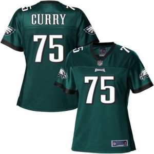 Pro Line Women's Philadelphia Eagles Vinny Curry Team Color Jers