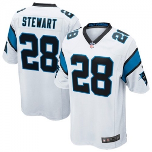 Nike Jonathan Stewart Carolina Panthers Game Jersey - White